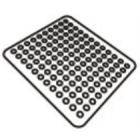 Perforated shelf