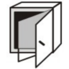 Internal Glass Door