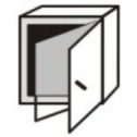 Internal Glass Door